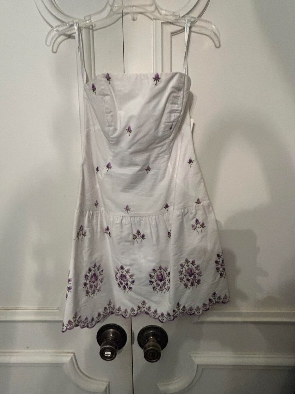 NWT Authentic Vintage Shoshanna Strapless Mini / Sun Dress